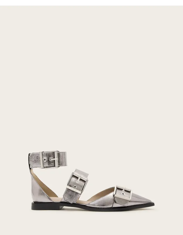 Sian Leather Buckle Sandals