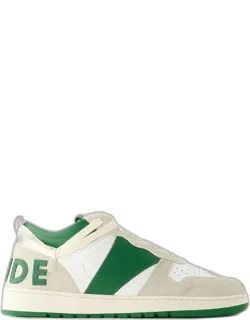 Rhude Rhecess Low Sneakers - Smooth Lambskin, Rubber Sole