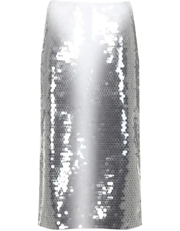Skirt Midi-length Straight Hem