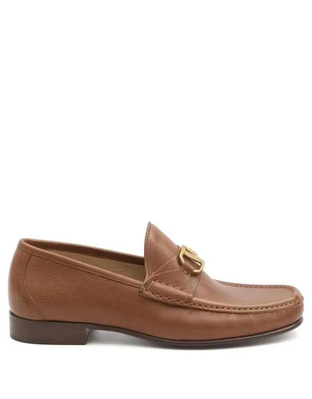 _flat Shoes With Leather Insole And Logo Diamond Cut Mask_