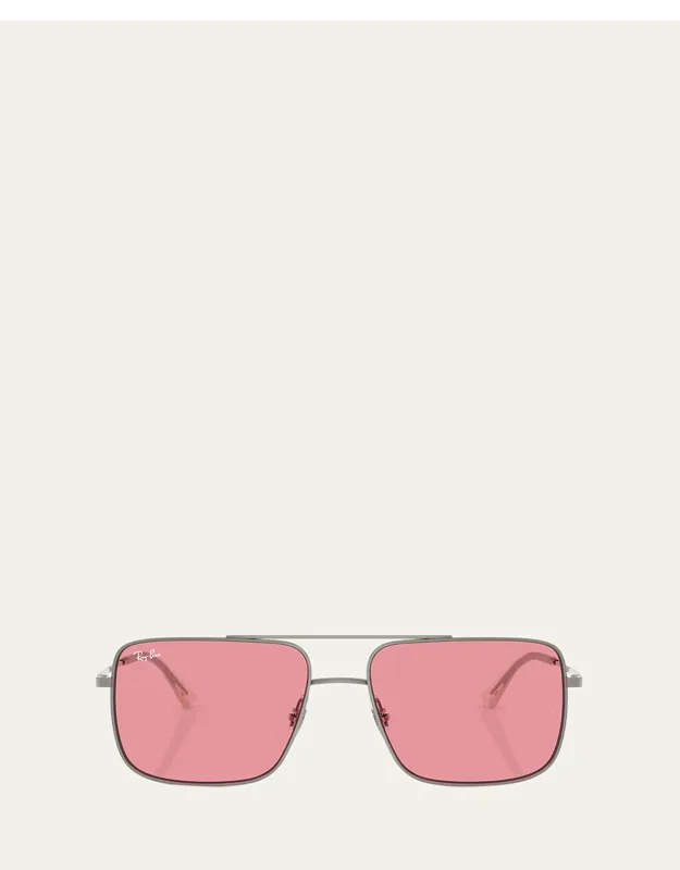 Metal Square Sunglass