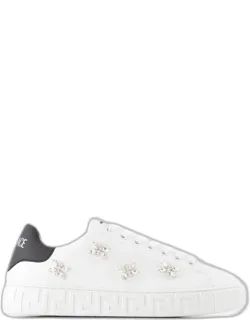 Versace La Greca Sneakers - Fabric, Top Laces