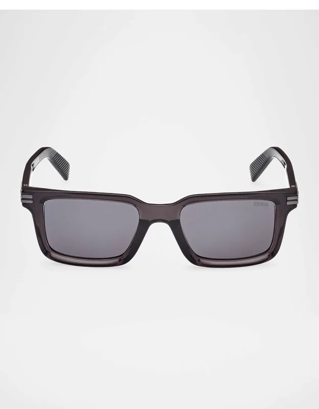 Rectangle Acetate Sunglasses