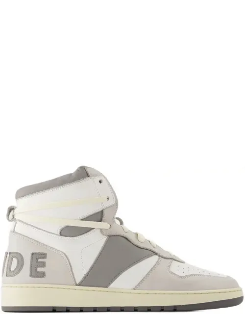 Rhude Rhecess Hi Sneakers - Smooth Calfskin, True To Size