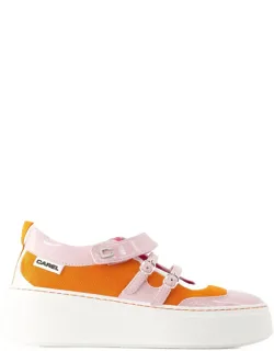 Baskina Sneakers With Heel Height 3 Cm And Scratch Closure
