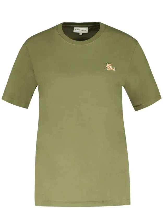 Chillax Fox Patch T-shirt