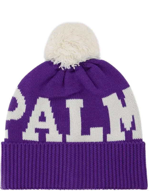 Logo Pompon Beanie