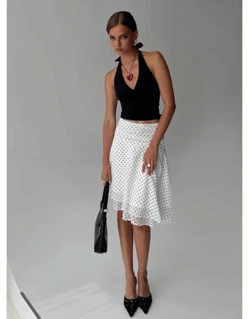 Asymmetrical Midi Skirt