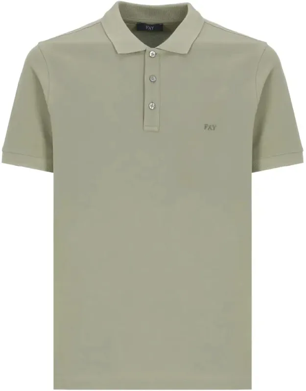 T-shirt And Polo With Collar And Short Sleeves