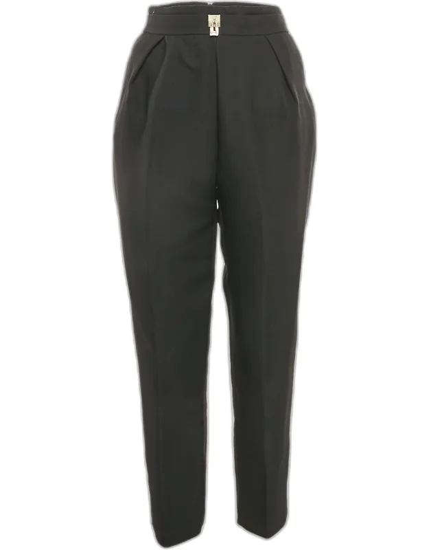 Gabardine Lock Detail Trousers