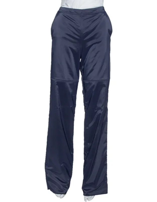 Padded Wide Leg Pants