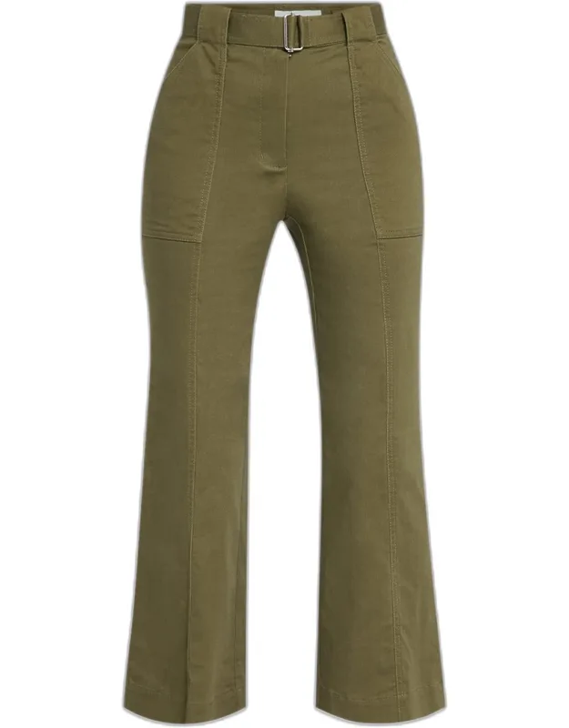 Cropped Utility Pants