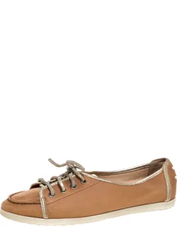 Leather Lace Up Sneakers