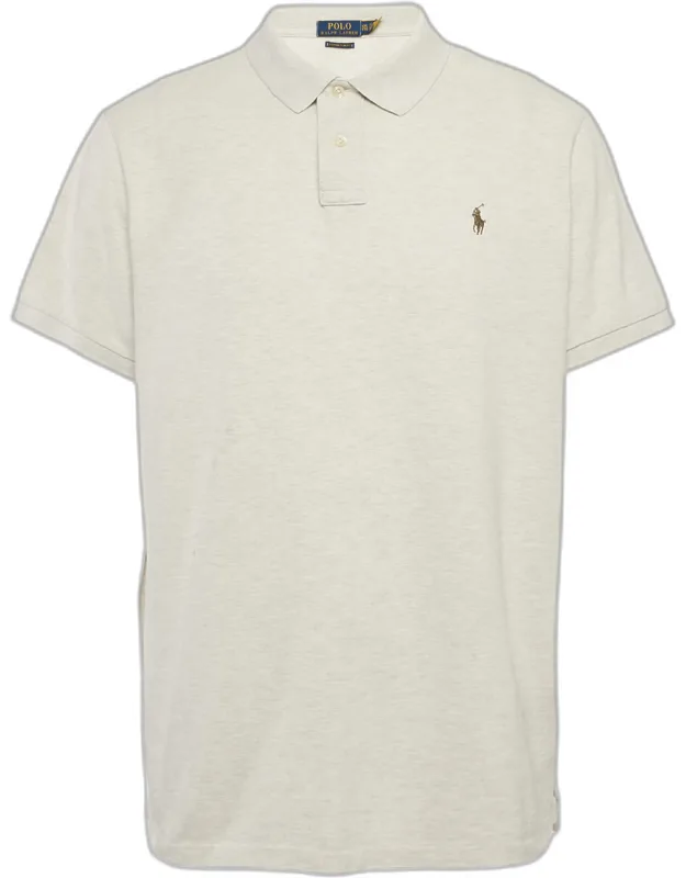 Cotton Pique Slim Fit Polo T-shirt