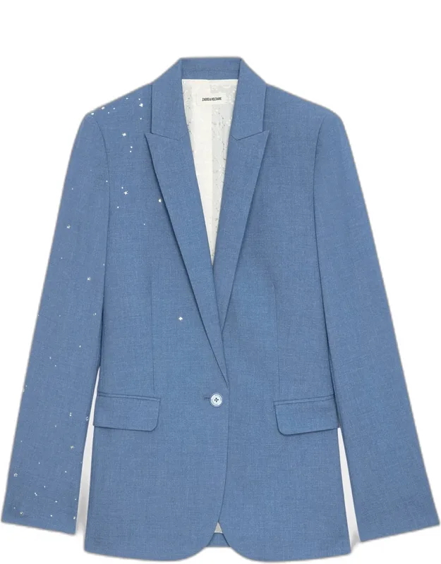 Embellished Blazer