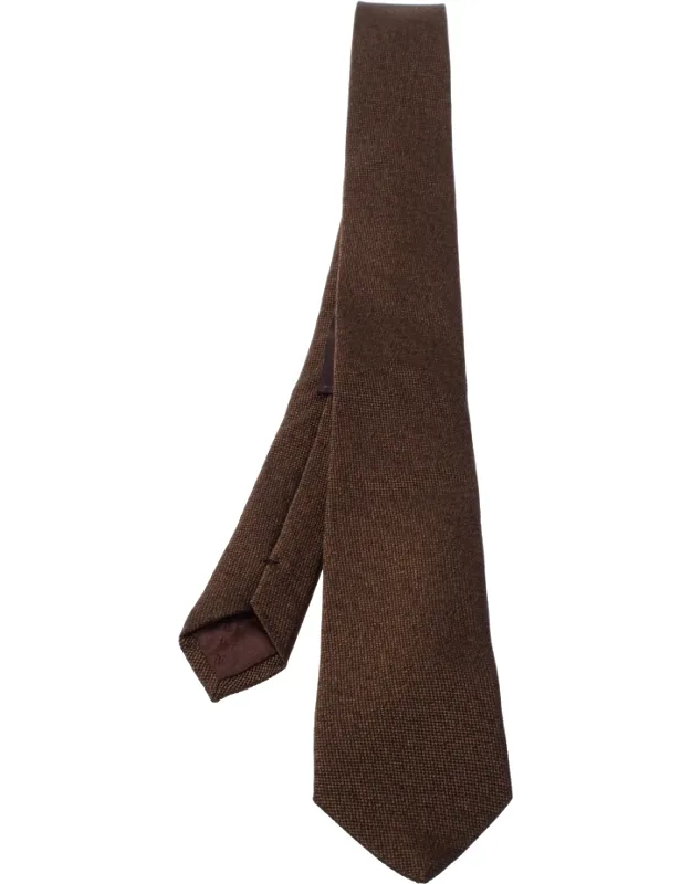 Cotton Silk Narrow Tie