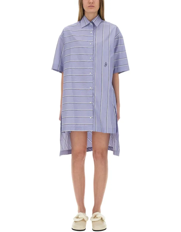 _jw Anderson Chemisier Dress Oversize Fit Made In Poland_