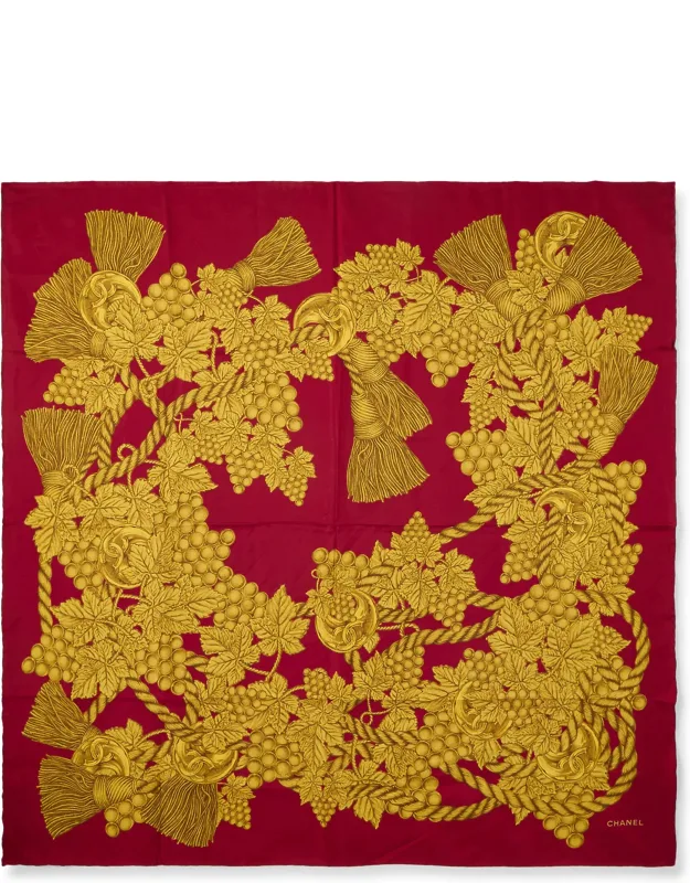 Silk 'cc' Scarf