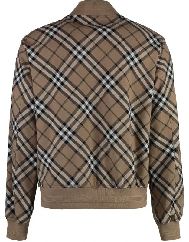 Wool Bomber-style Jacket