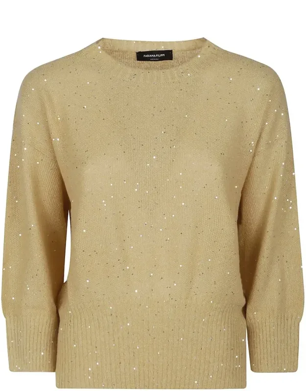 Sweater With Round Neck