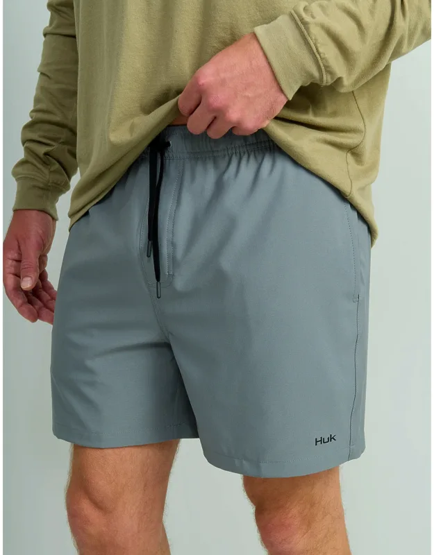Pursuit Volley Swim Shorts With Elastic Waistband And Quick-drying Fabric