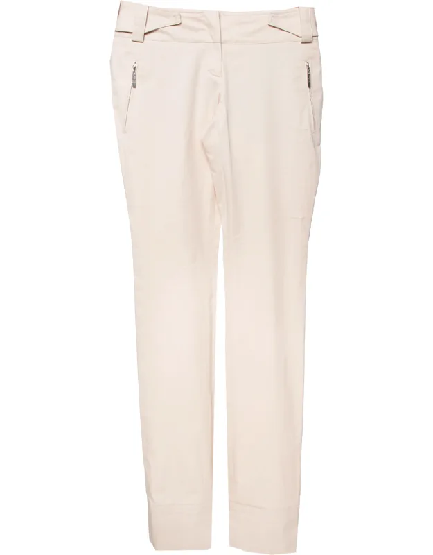 Boutique Cotton Cuffed Hem Pants