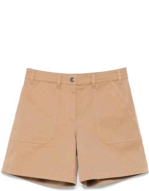 Cotton Gabardine Shorts