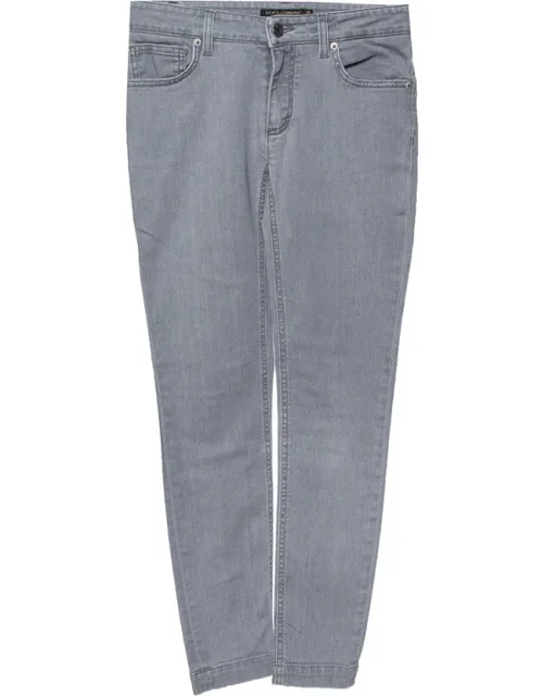 Grey Denim Slim Fit Jeans