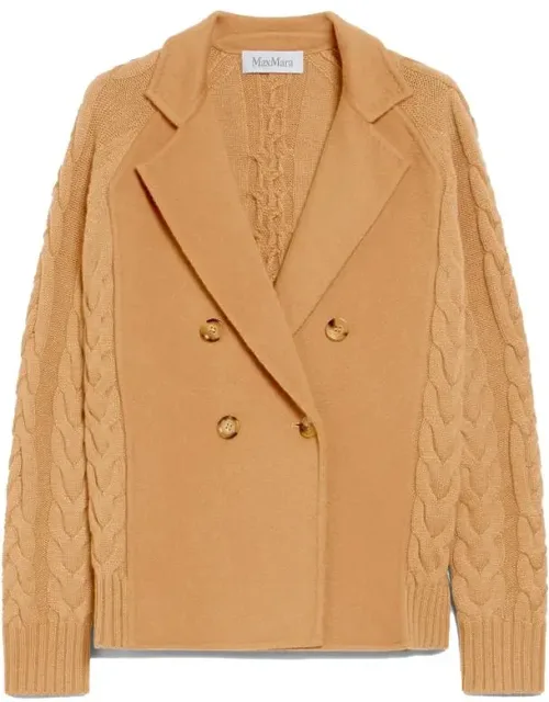 Wool And Cashmere Pea Coat