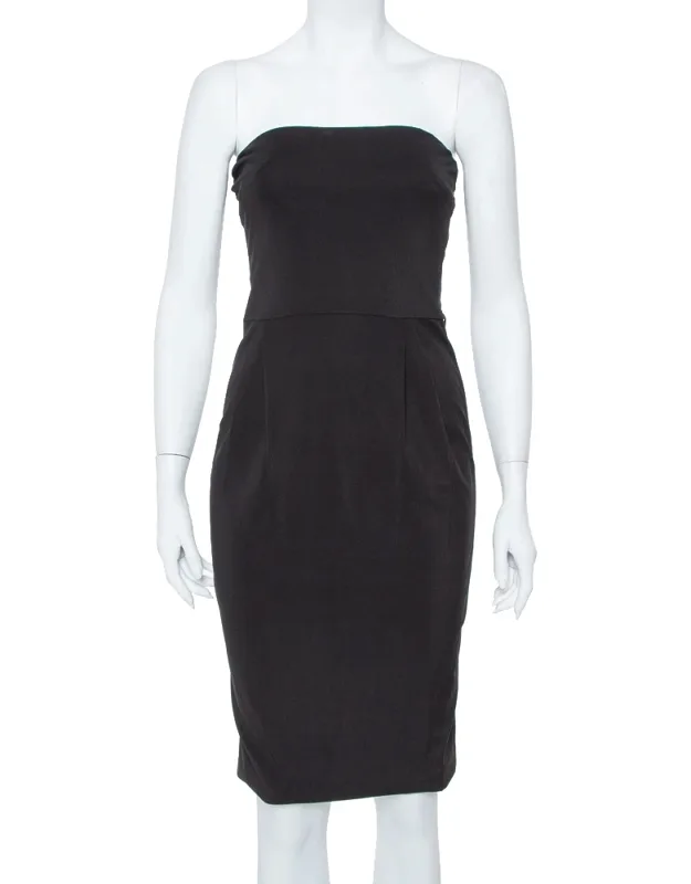 Jersey Strapless Sheath Dress