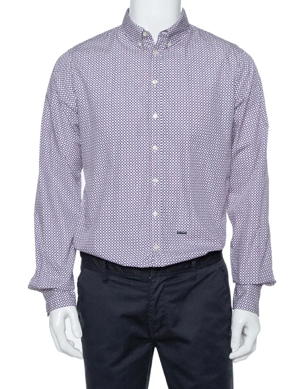 Printed Cotton Long Sleeve Shirt