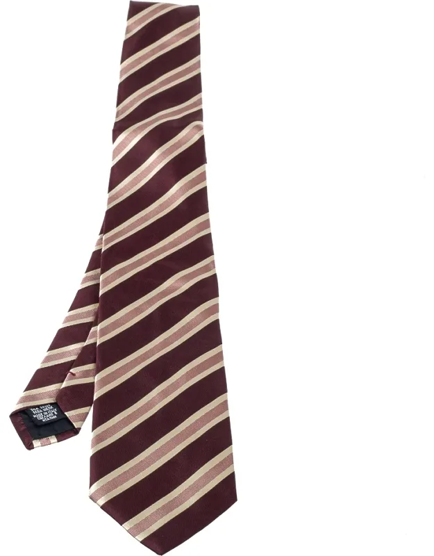 Striped Silk Tie