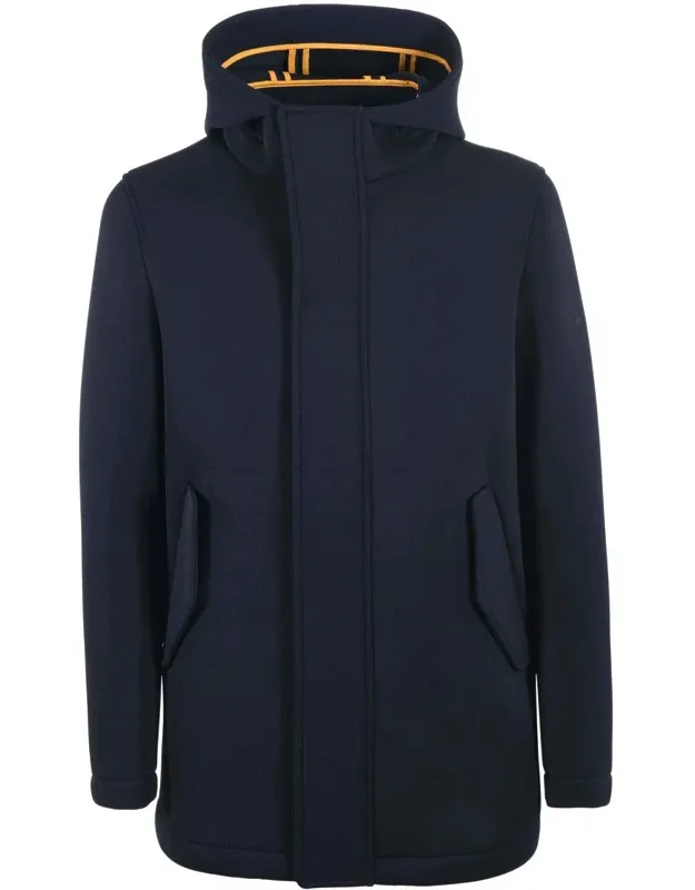 Jacket With Hood And Pockets