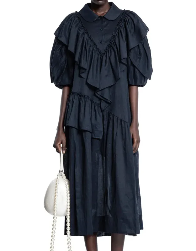 Dress Ruffle Detail