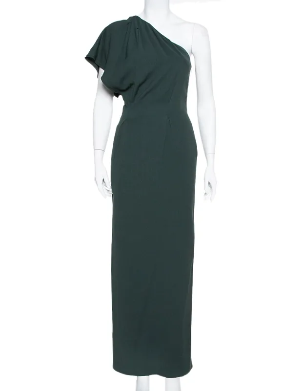 One Shoulder Maxi Dress