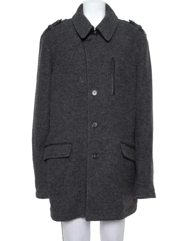 Wool Mid-length Coat