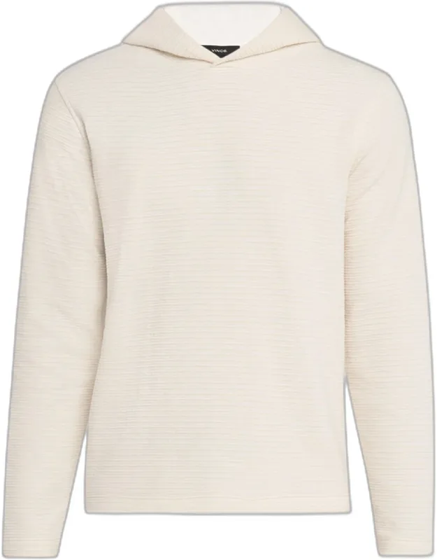 Double-face Textured Hoodie