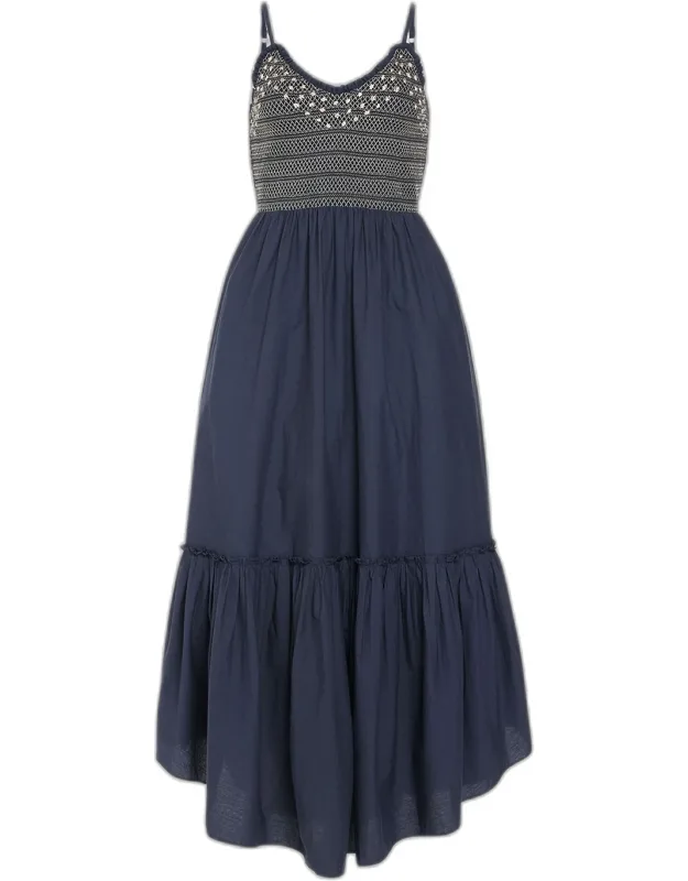 Smocked Maxi Dress