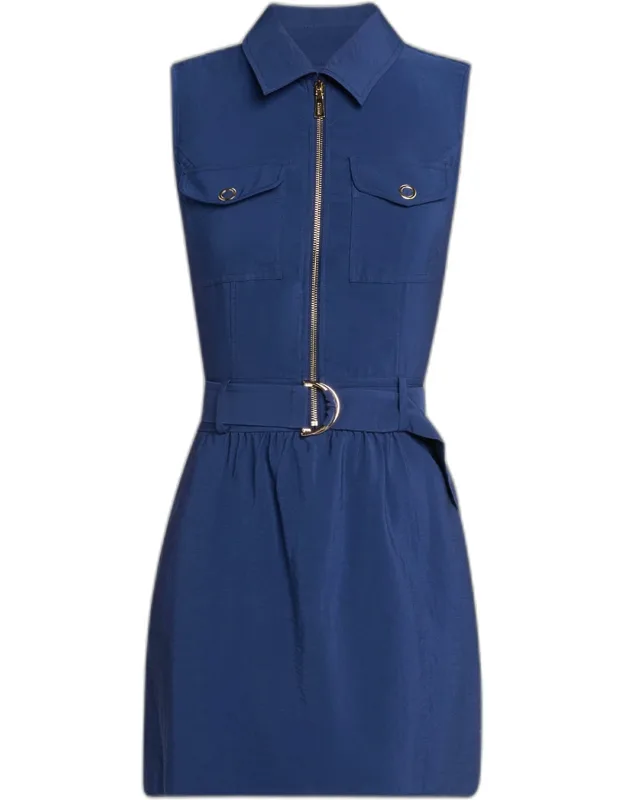 Belted Mini Dress