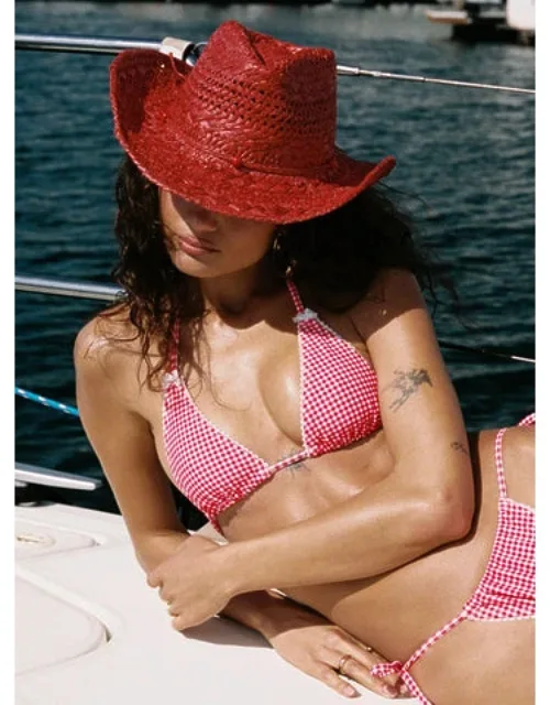 City Of Palms Triangle Bikini Top