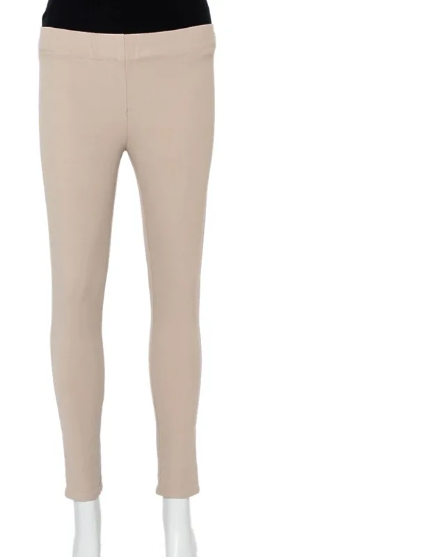 Stretch Gabardine Leggings