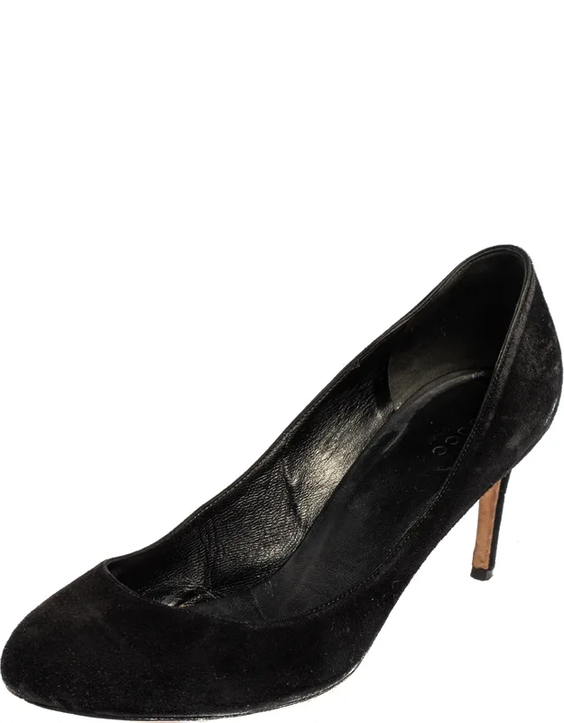 Suede Slip-on Pump