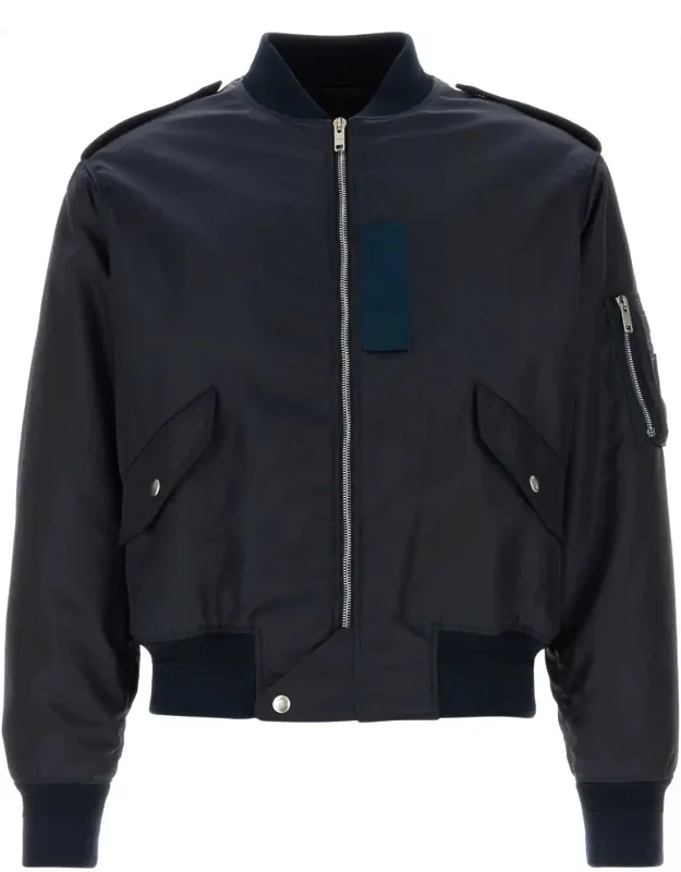 Nylon Bomber Jacket
