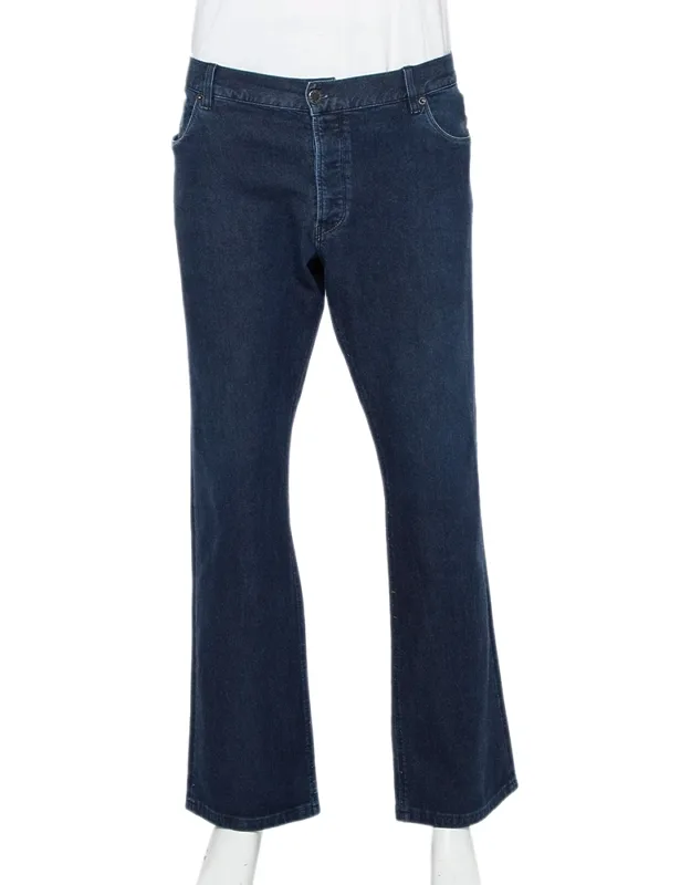 Denim Straight Leg Jeans