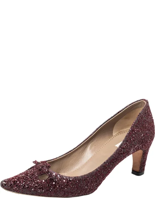 Glitter Slip-on Pumps