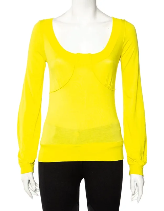 Knit Scoop Neck T-shirt