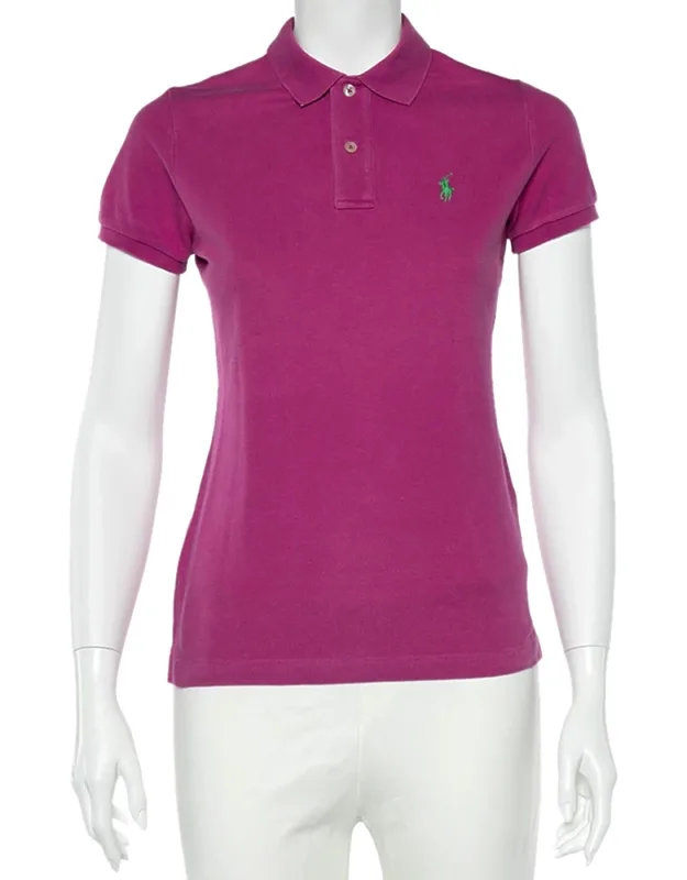 Cotton Pique Skinny Fit Polo T-shirt