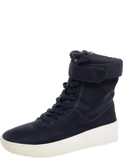 Neoprene Military High Top Sneakers