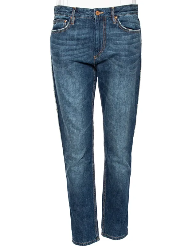 Distressed Denim Jeans