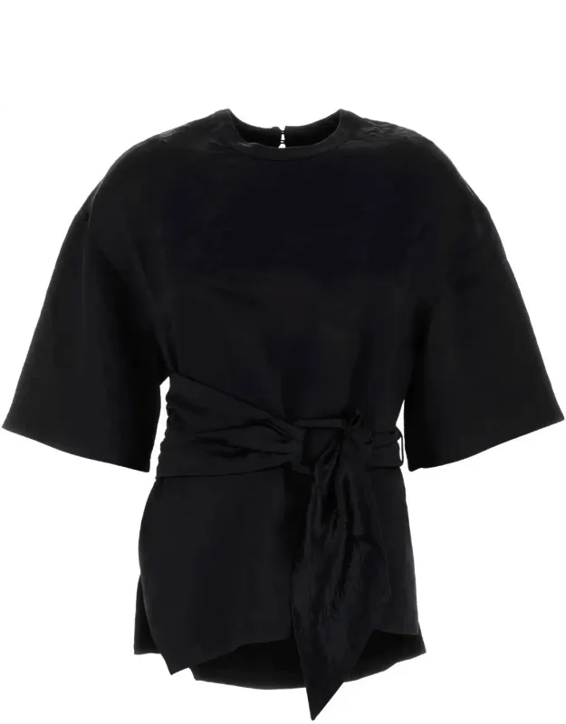 Satin T-shirt